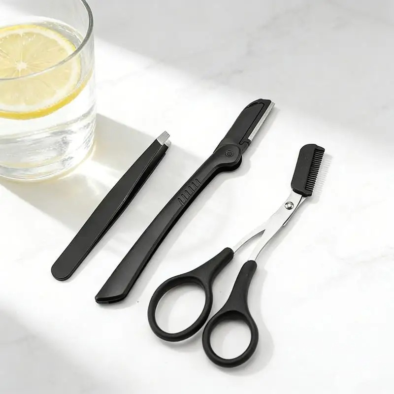 Men'S Grooming Eyebrow Shape - Augenbrauen-Trimmset für Frauen & Männer –