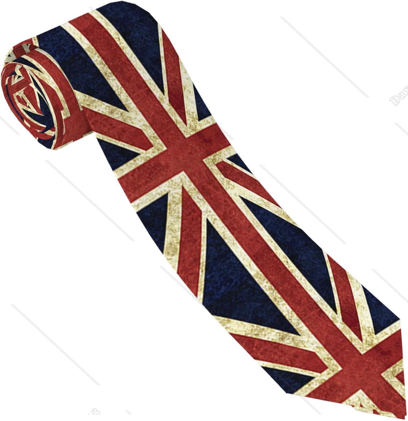 Men'S Grooming Uk - Herren-Krawatte mit UK-Flagge, formeller Business-Anzug für