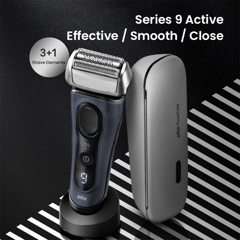 Men'S Grooming Uk - Braun S9 Active 9023s Elektrorasierer 110–240