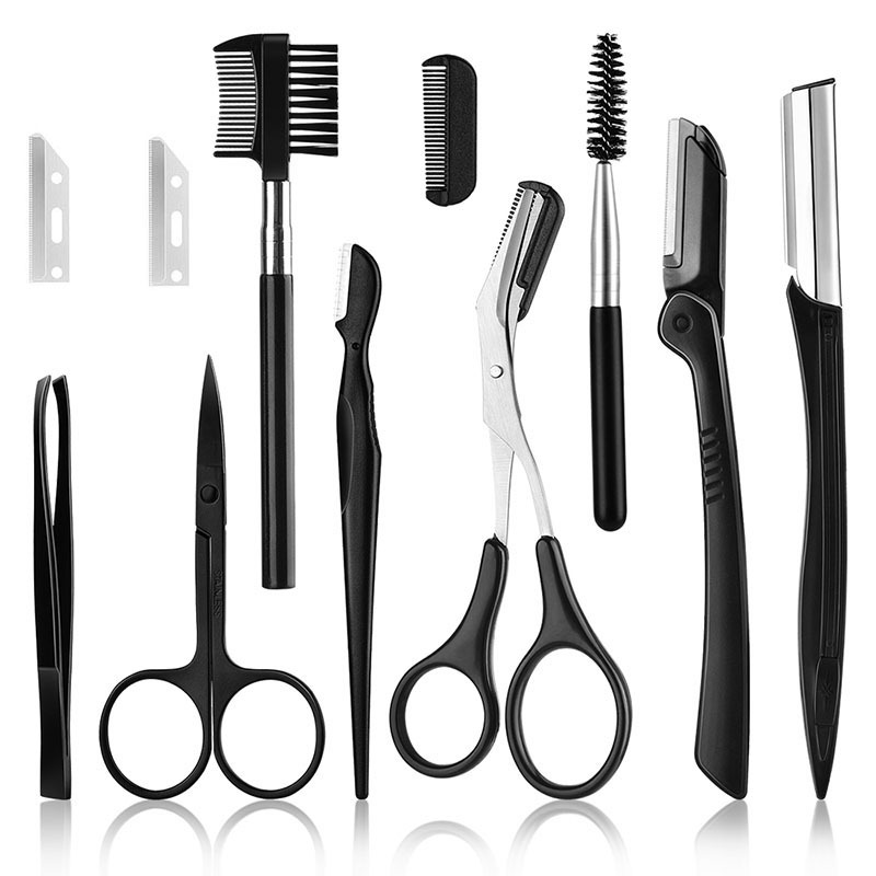 11-teiliges Augenbrauen-Set, A – Men'S Grooming Eyebrow Shape Bewertung und Preis