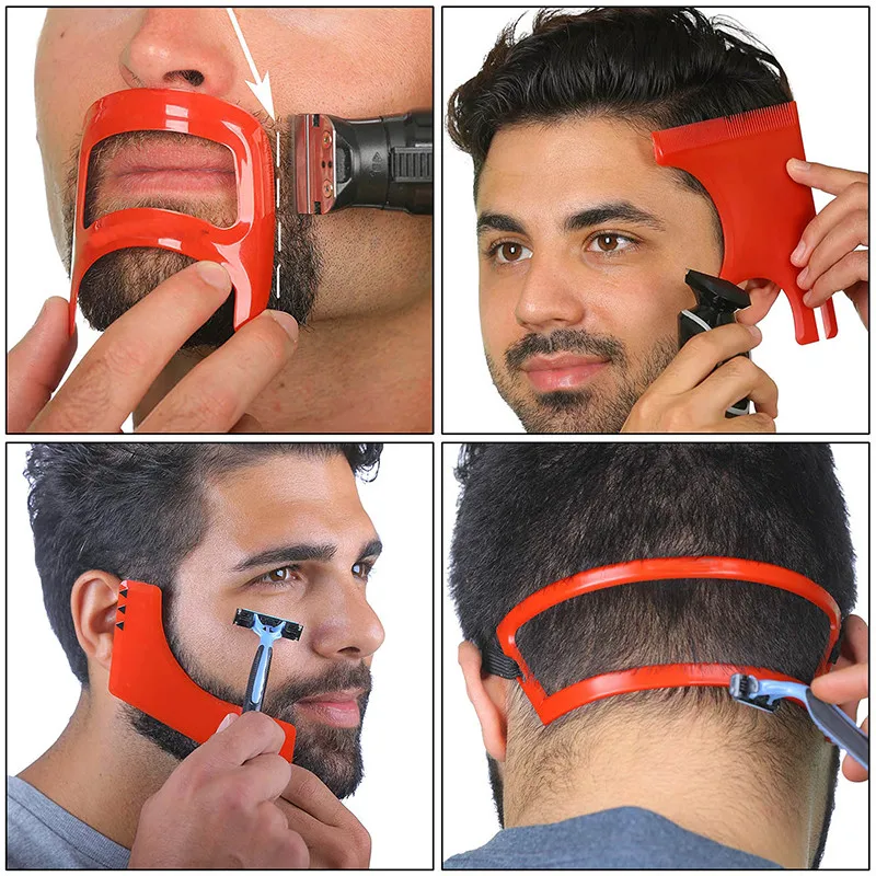 2/4Pcs männer Bart Kämme Haar  – Men'S Grooming Hair Bewertung und Preis