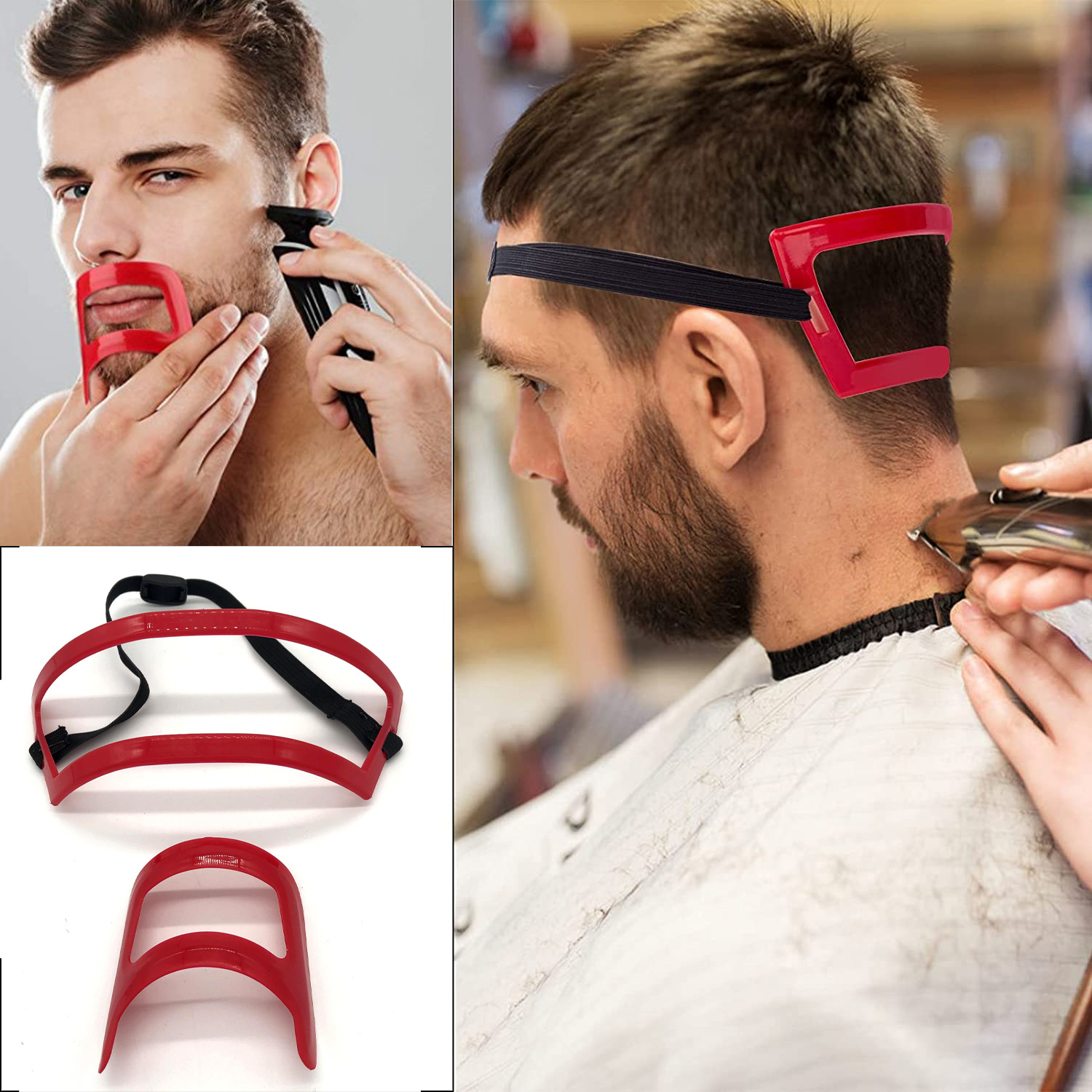 2/4Pcs männer Bart Kämme Haar  – Men'S Grooming Hair Bewertung und Preis