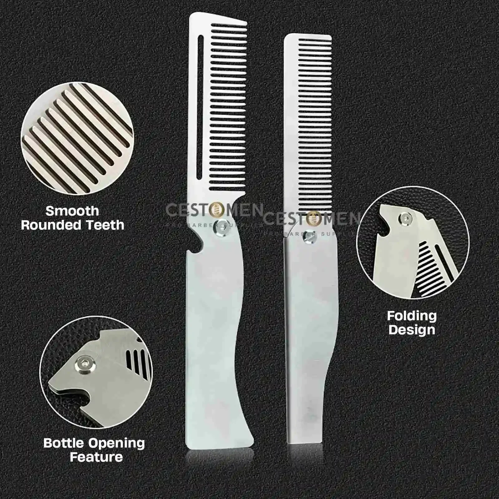 Neue Art 1/2PCS Tragbare Stahl – Men'S Grooming Hair Bewertung und Preis
