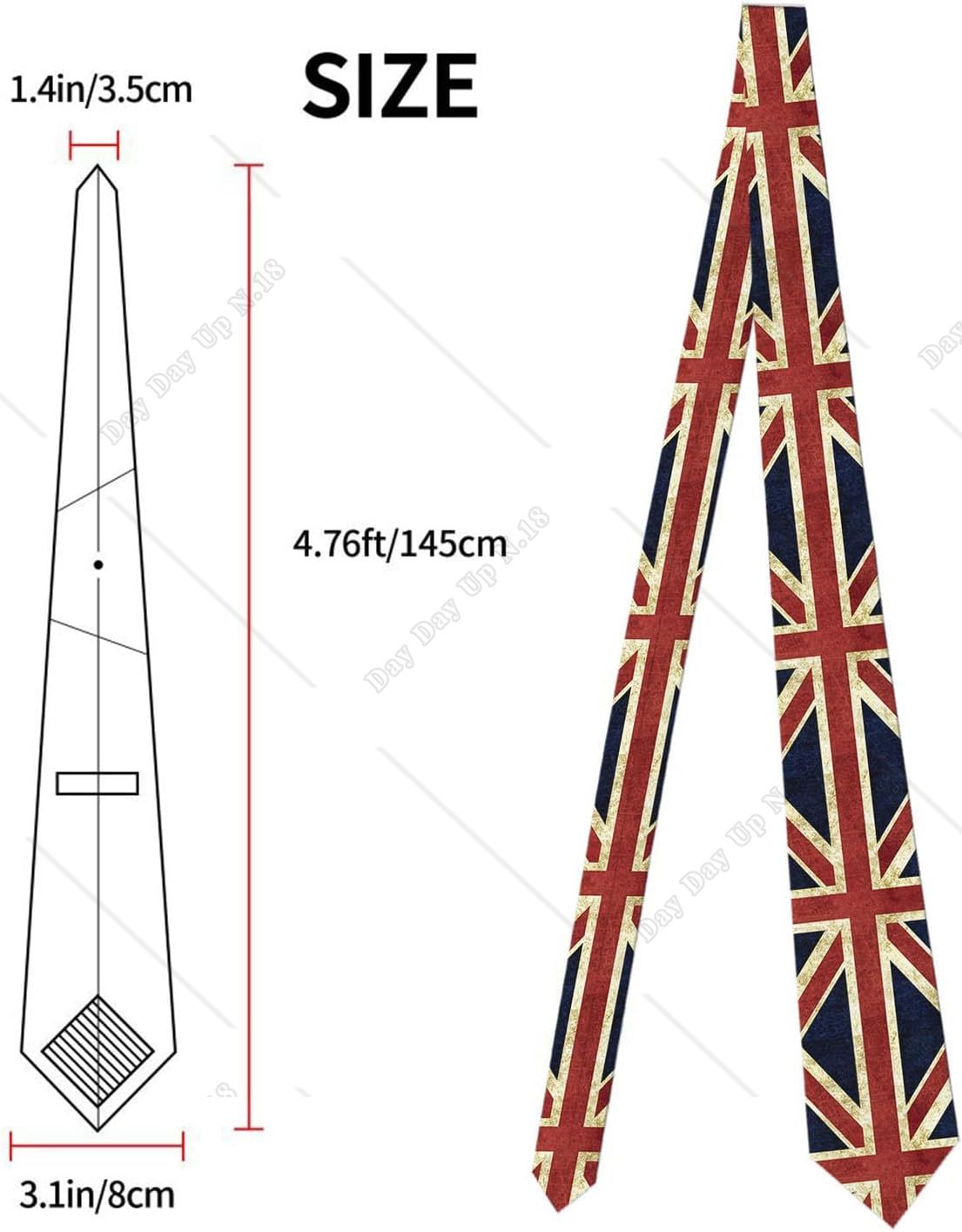 Herren-Krawatte mit UK-Flagge, – Men'S Grooming Uk Bewertung und Preis