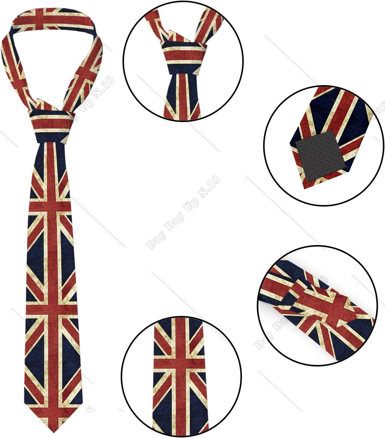 Herren-Krawatte mit UK-Flagge, – Men'S Grooming Uk Bewertung und Preis