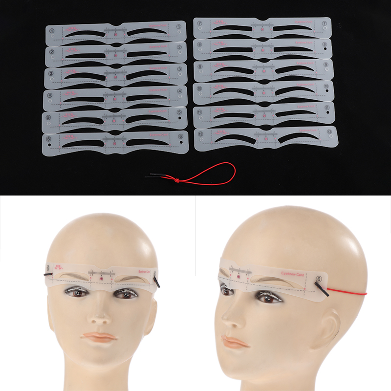 12 Stück Augenbrauen schablone – Men'S Grooming Eyebrow Shape Bewertung und Preis